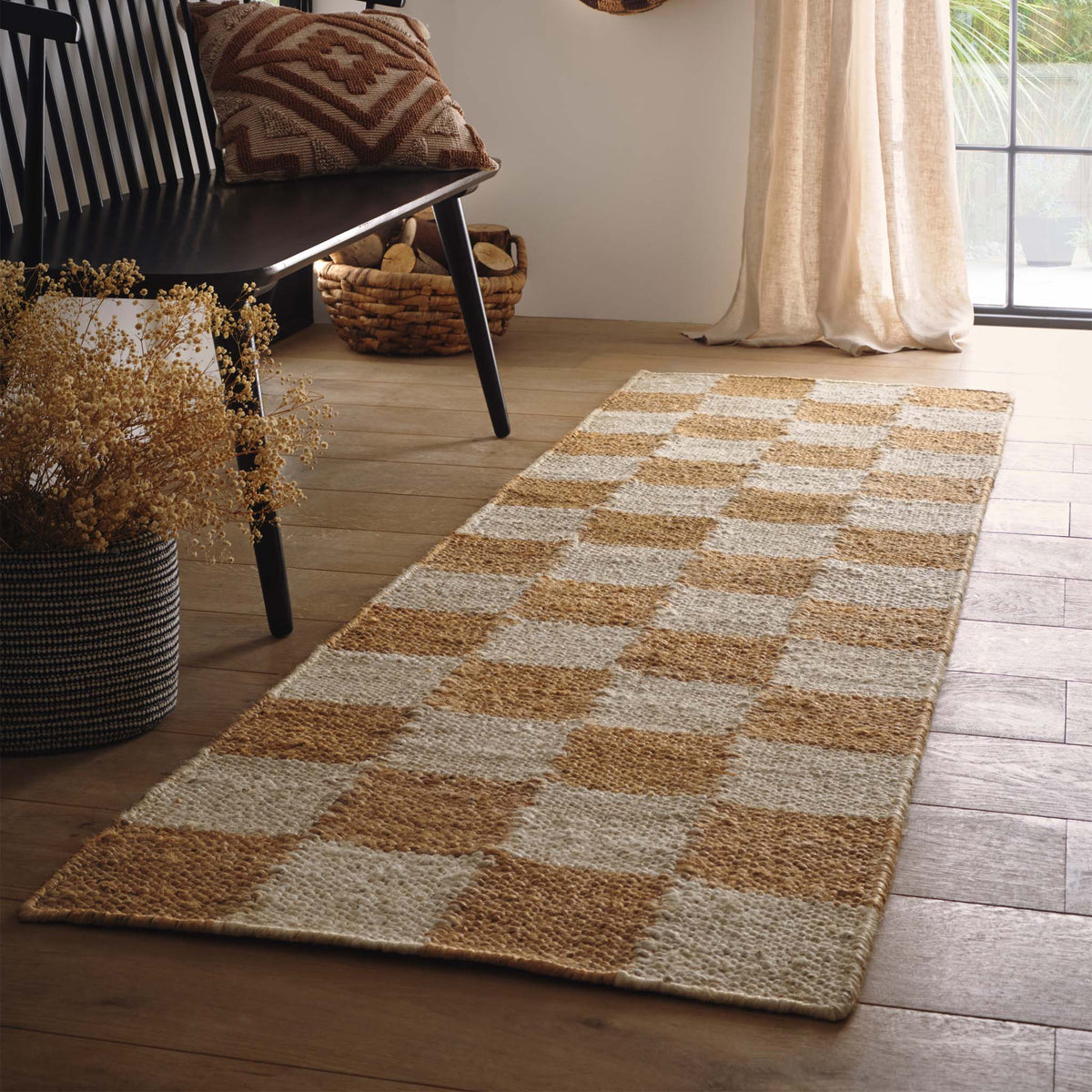 Origin Checkerboard Jute Natural