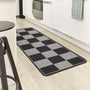 My Mat Stain Resistant Checkerboard Charcoal