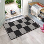 My Mat Stain Resistant Checkerboard Charcoal
