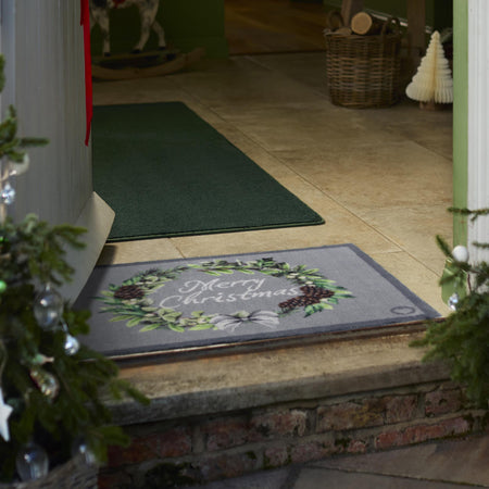 Hug Rug Christmas Wreath