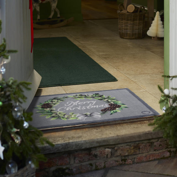 Hug Rug Christmas Wreath
