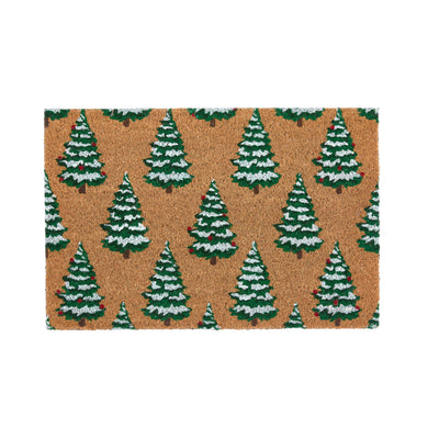 My Mat Printed Coir Christmas Trees