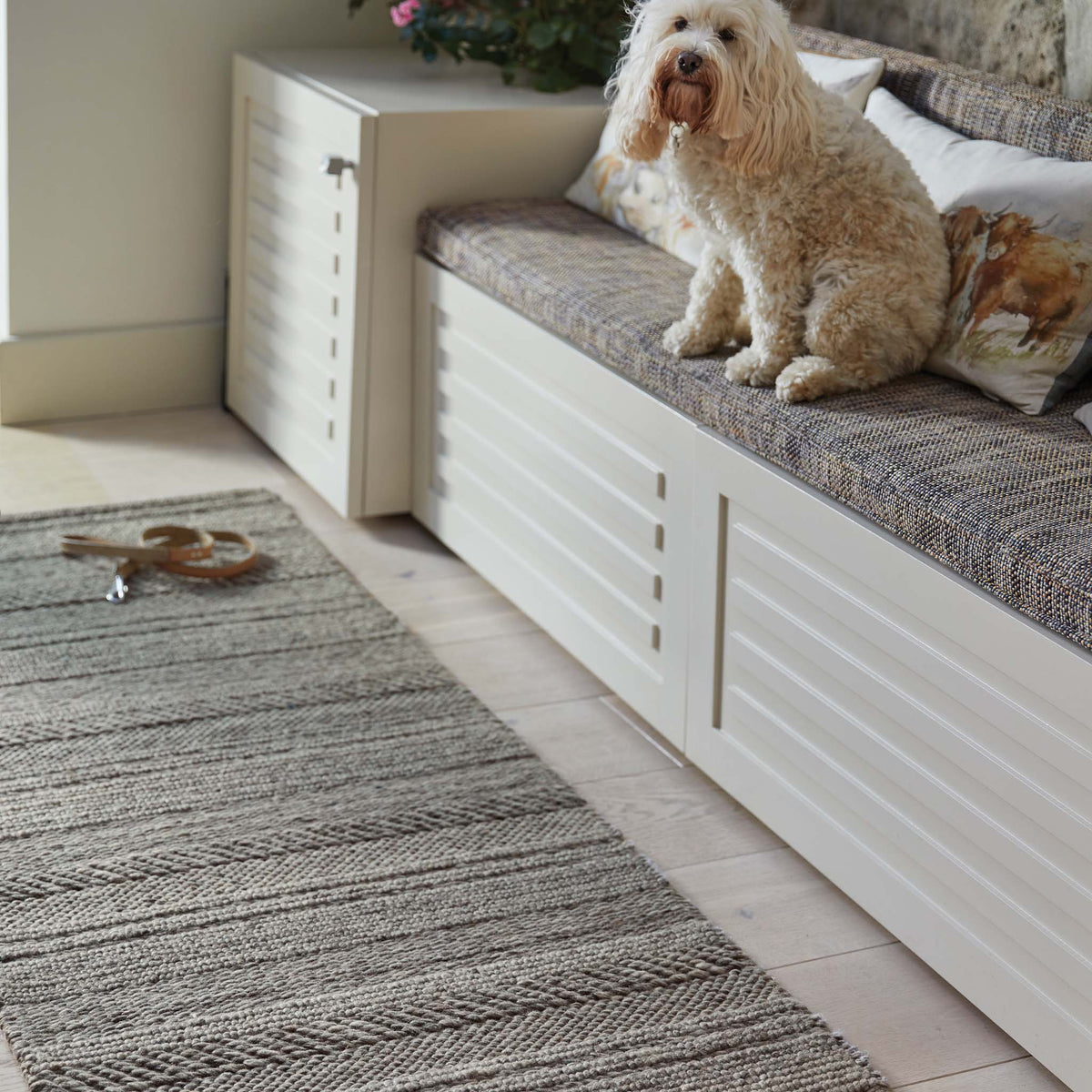 Origins Chunky Knit Natural/Grey