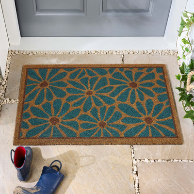 My Mat Printed Coir Boho Floral