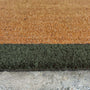 My Mat Printed Coir Border Green