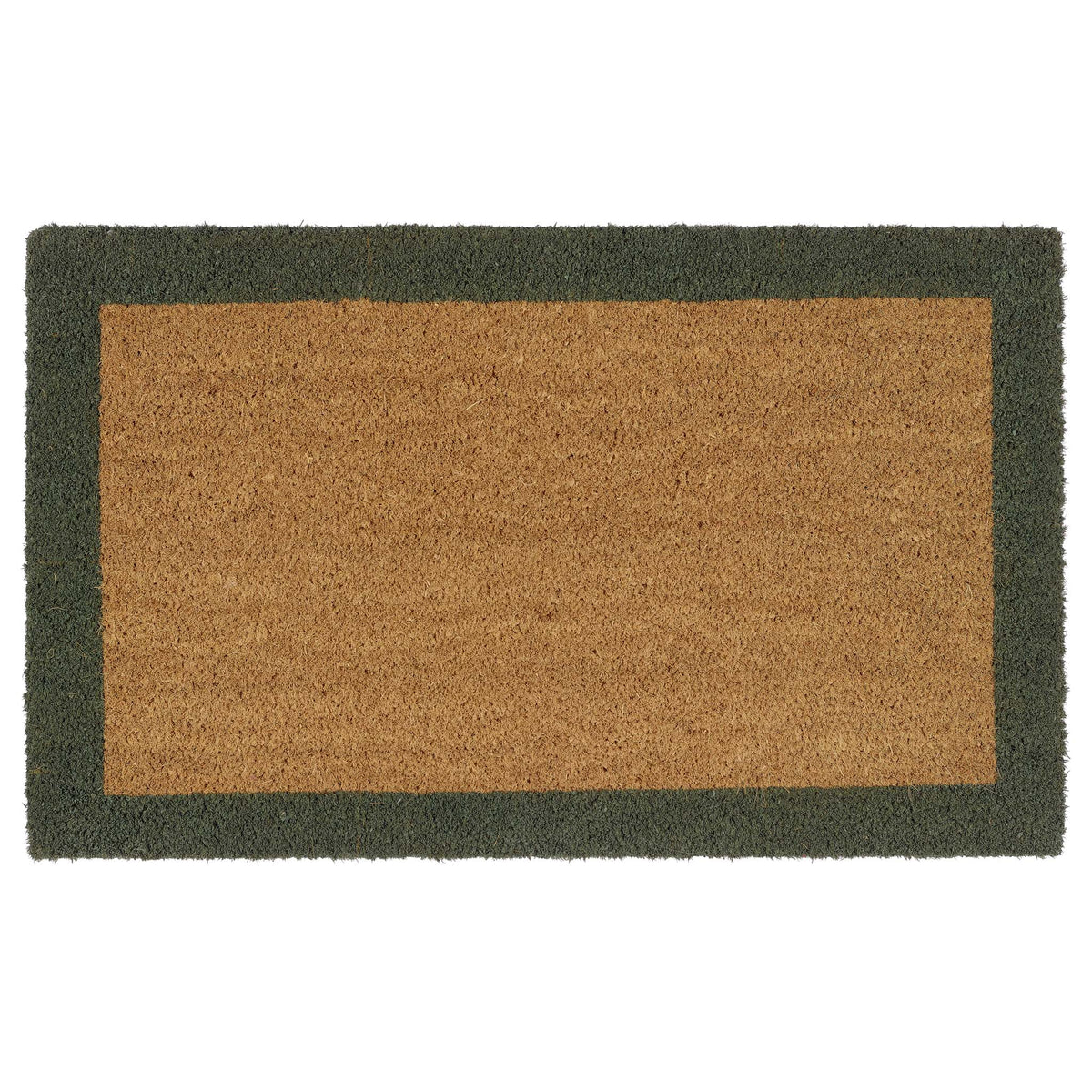 My Mat Printed Coir Border Green