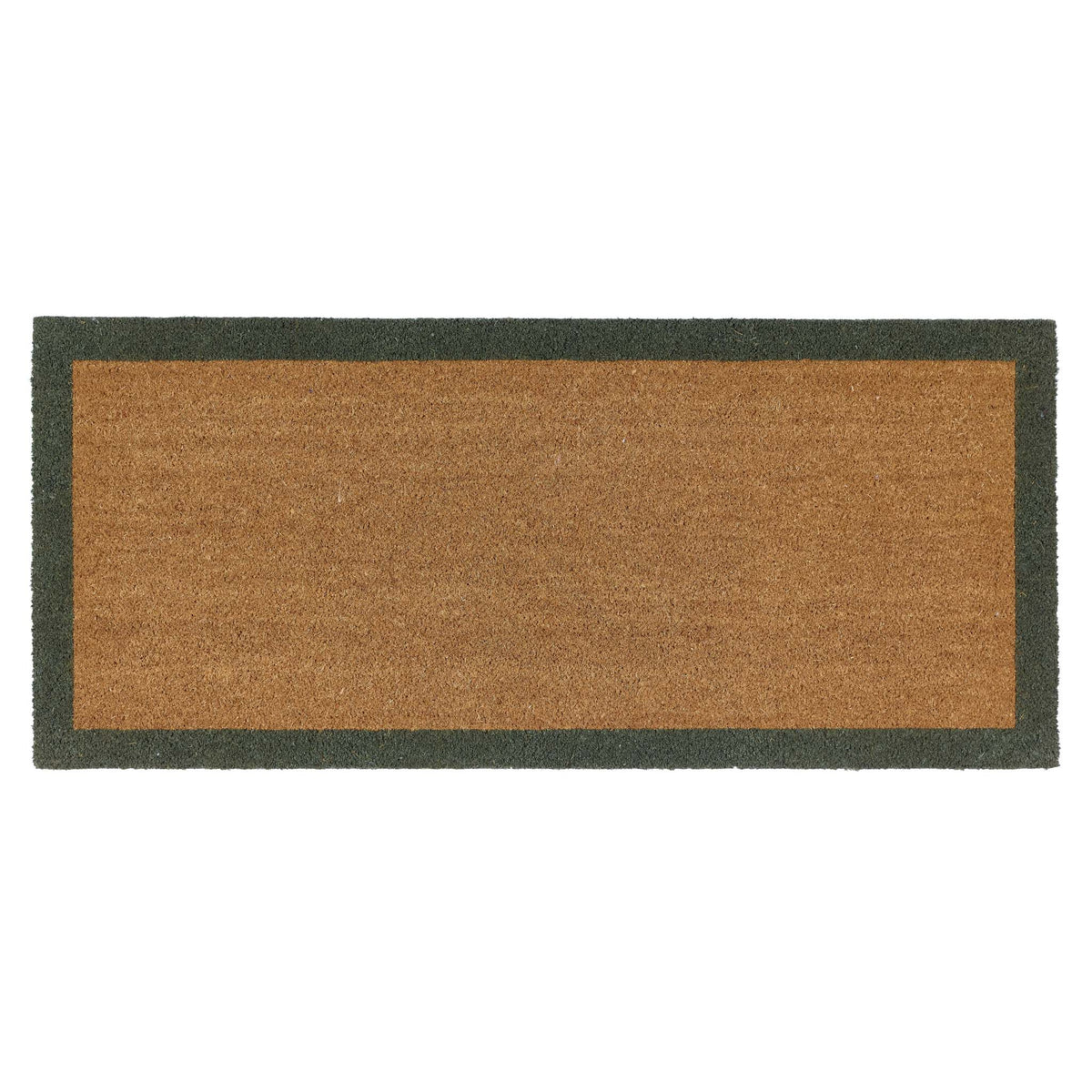 My Mat Printed Coir Border Green