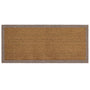My Mat Printed Coir Border Taupe