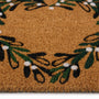 My Mat Printed Coir Mistletoe Heart