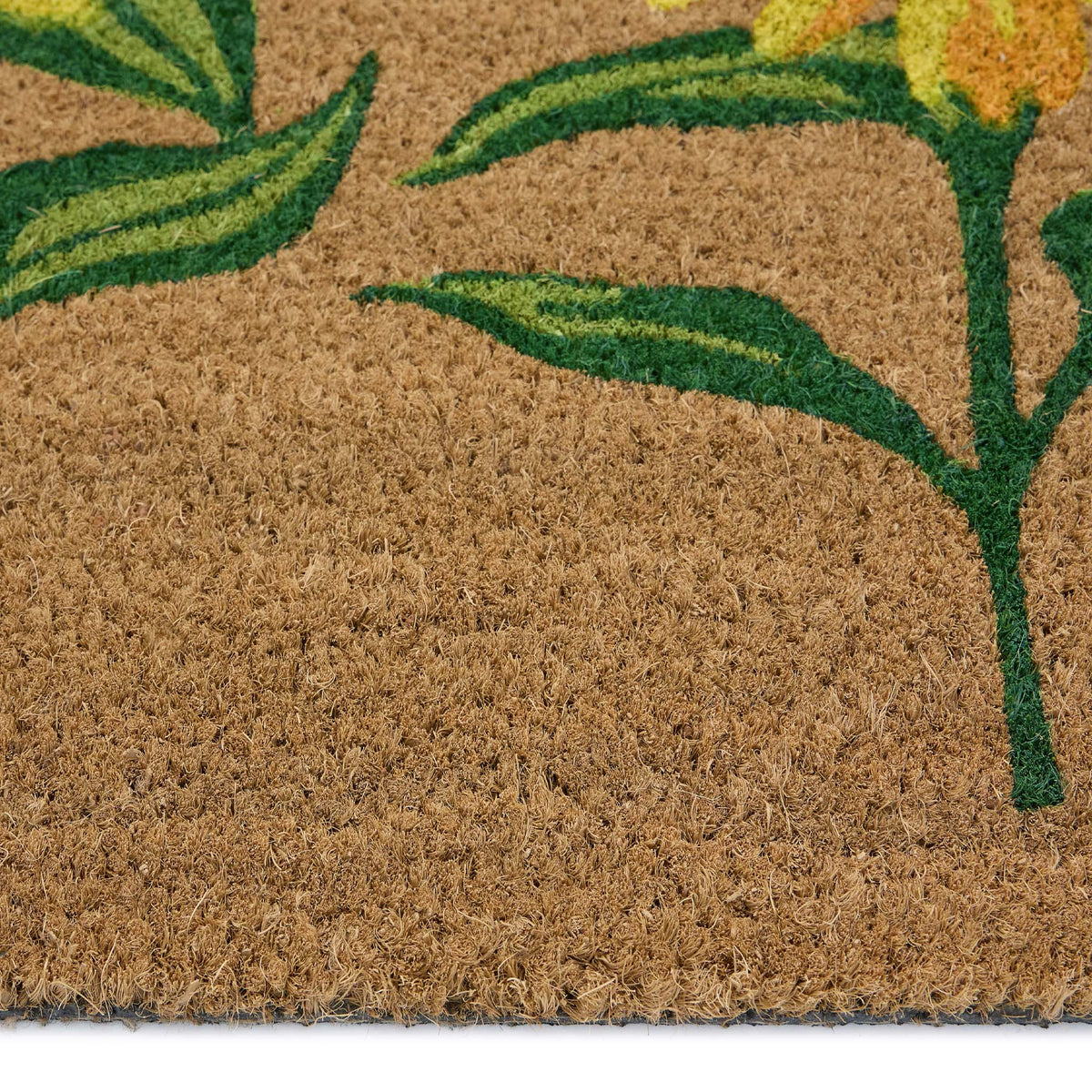 My Mat Printed Coir Multi Sunflowers