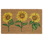 My Mat Printed Coir Multi Sunflowers
