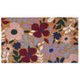 Wildflower Meadow Doormat. Made from 100% coconut husk fibres featuring oversized blooms.