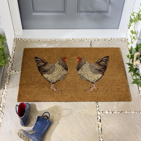 MadeBeyond Printed Coir Chickens