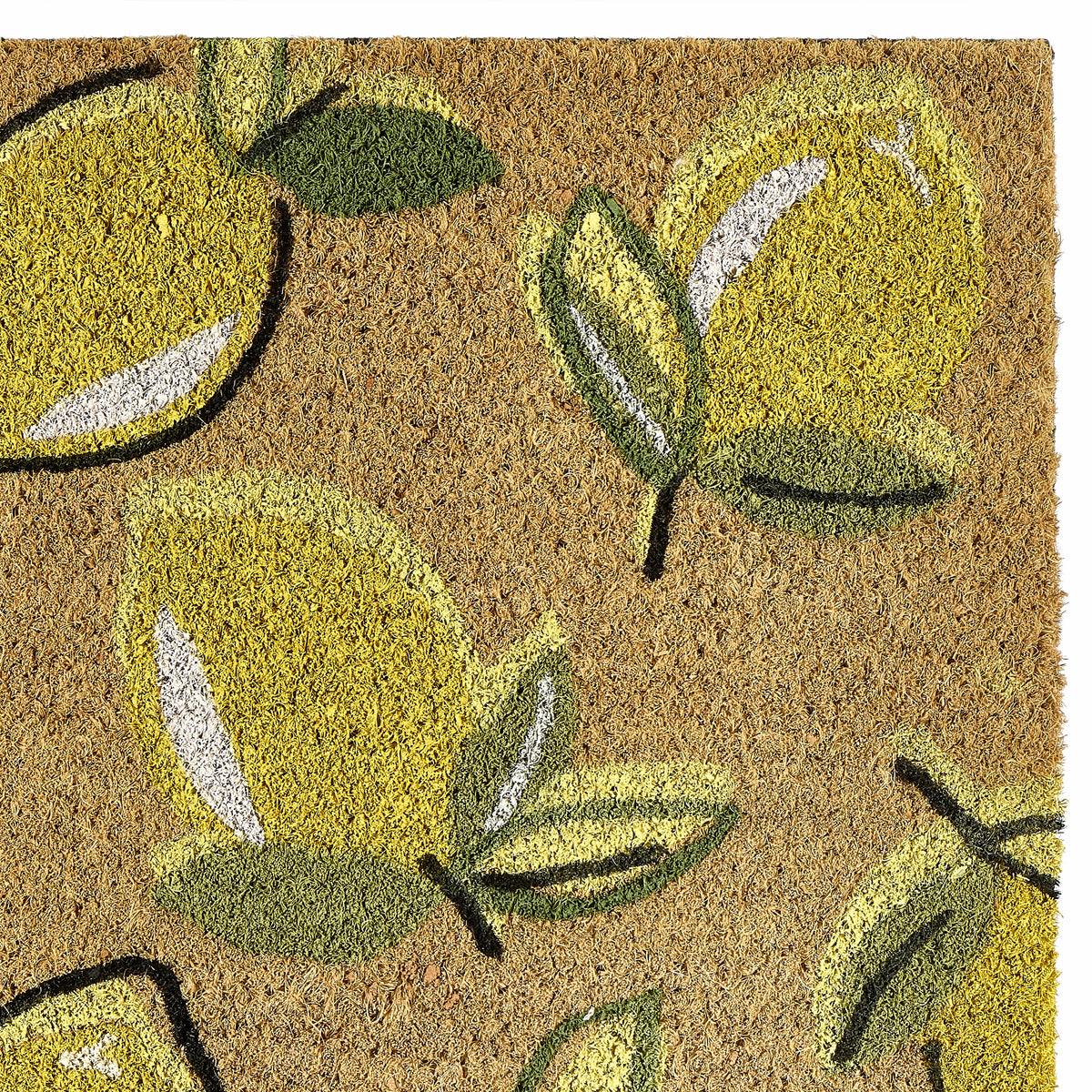 My Mat Printed Coir Lemons