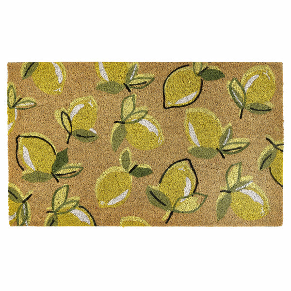 My Mat Printed Coir Lemons