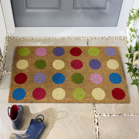 MadeBeyond Printed Coir Spots