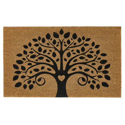 My Mat Printed Coir Tree Of Life