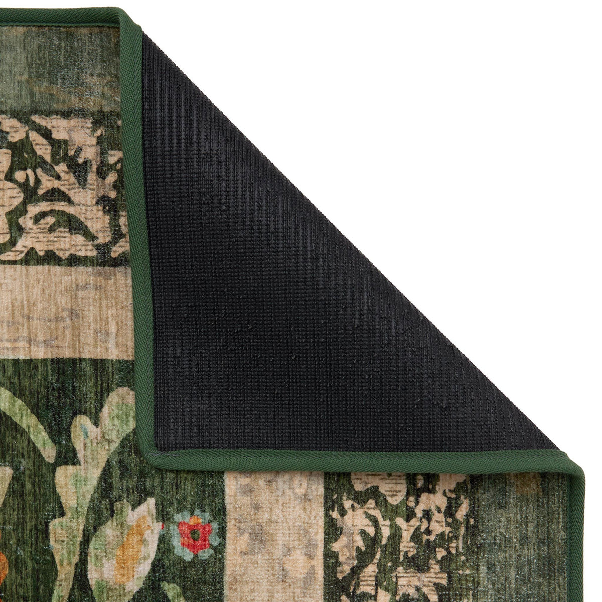 Hug Rug Eco-Washable Country Paisley Green