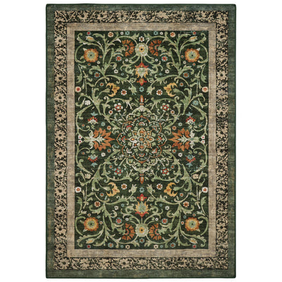Hug Rug Eco-Washable Country Paisley Green