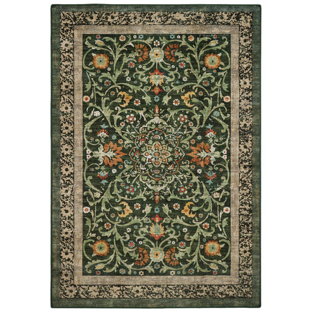 Hug Rug Eco-Washable Country Paisley Green