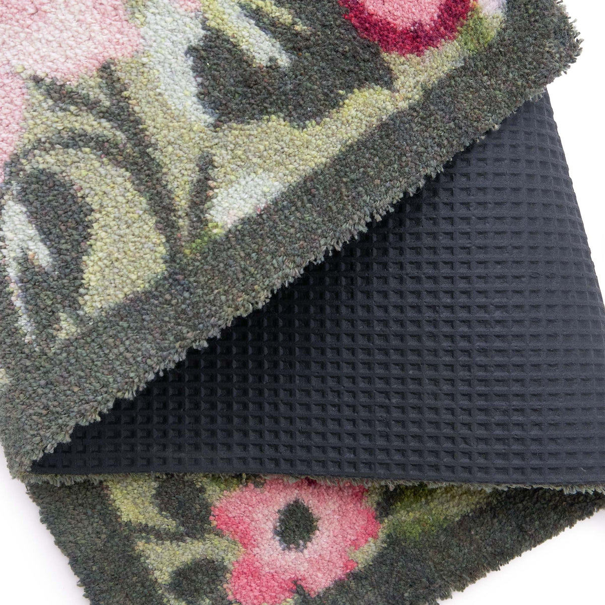 Country Rose Floral Doormat- 100% recycled cotton doormat featuring florals.