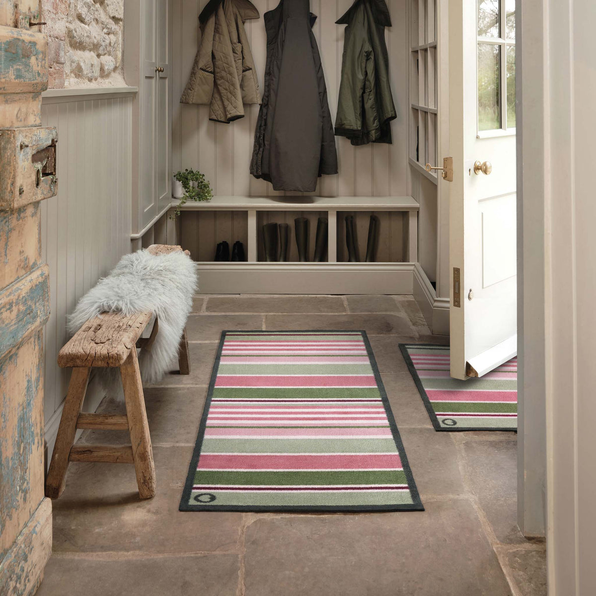 Hug Rug Country Rose Stripe