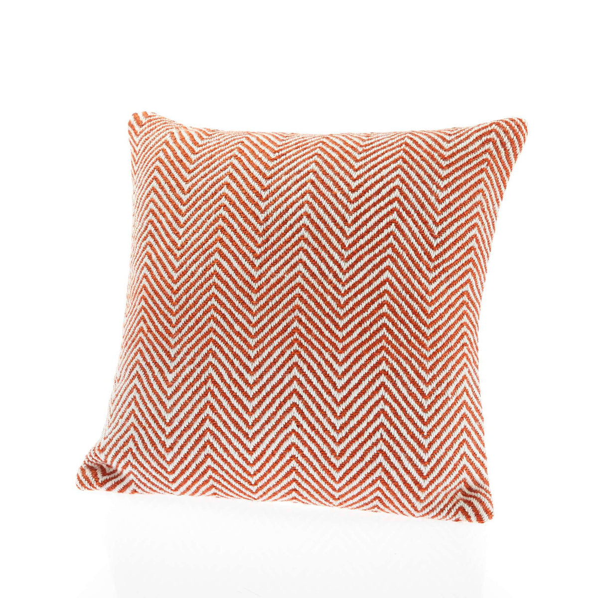 Hug Rug Woven Herringbone Cushion Rust