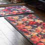 Hug Rug Dark Florals