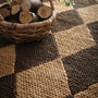 Origin Diamond Jute Natural Brown