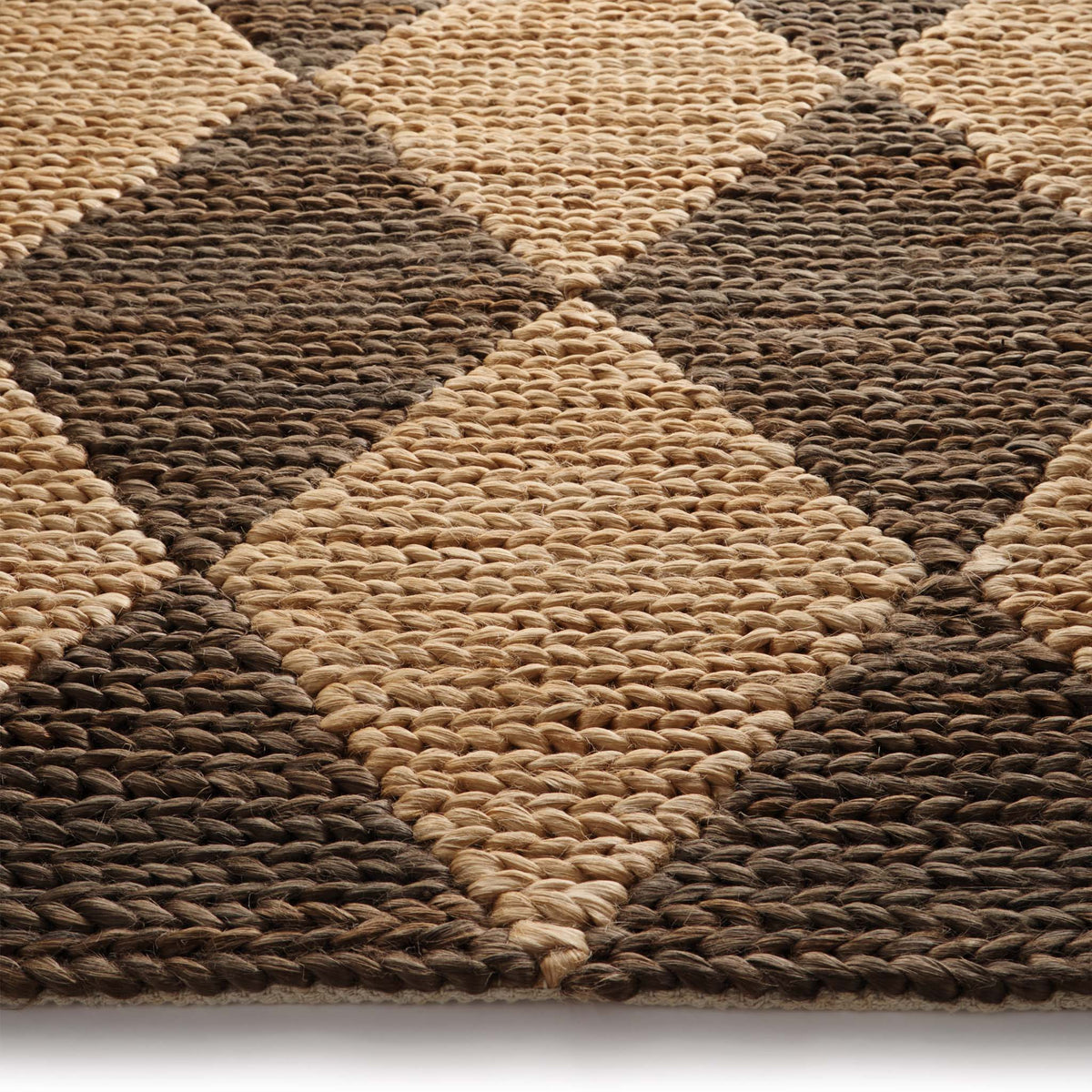 Origin Diamond Jute Natural Brown