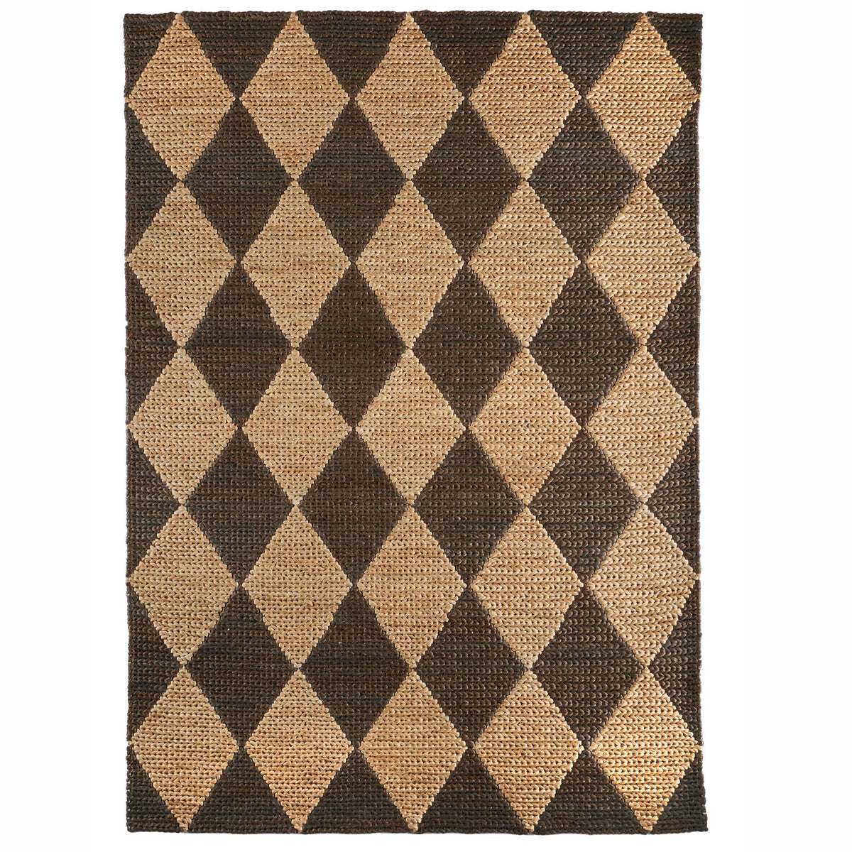 Origin Diamond Jute Natural Brown