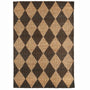Origin Diamond Jute Natural Brown