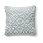 Hug Rug Woven Diamond Cushion Sky Grey