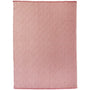 Hug Rug Woven Diamond Rug Coral Pink