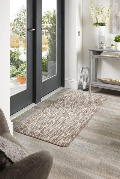 My Mat Stain Resistant Durable - Stone Broken Stripe