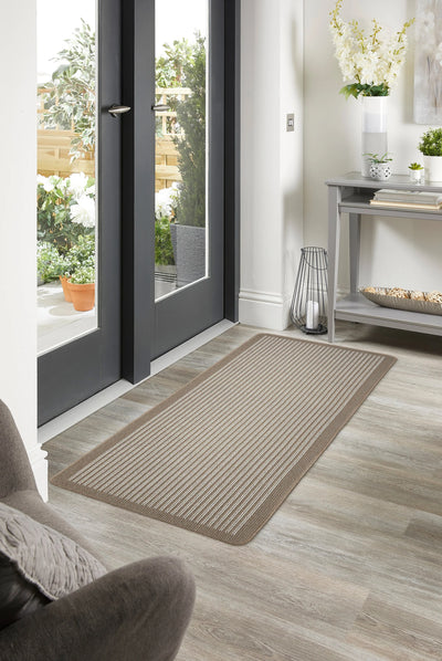 MadeNorth Stain Resistant Durable Stone Stripe