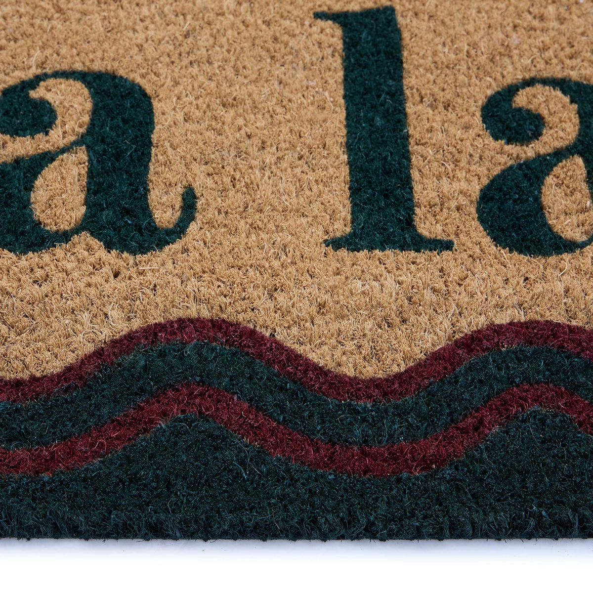 My Mat Printed Coir Fa La La La La