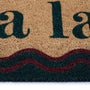 My Mat Printed Coir Fa La La La La