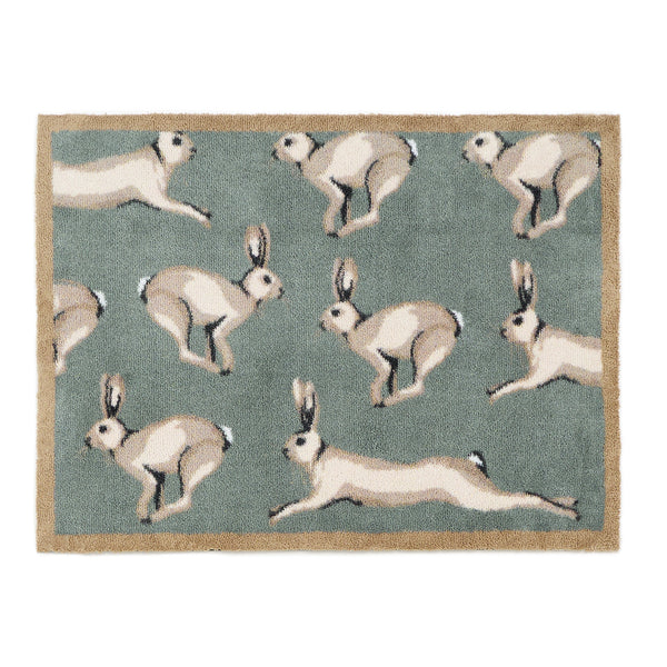Hug Rug Farmhouse Hares