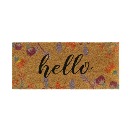 MadeNorth Coir Insert Floral Hello