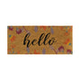 My Mat Coir Insert Floral Hello