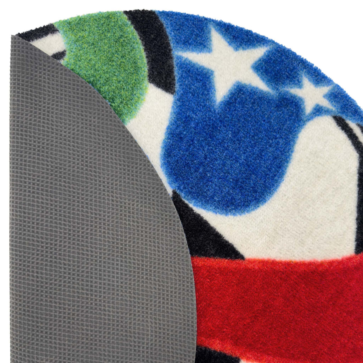 My Mat Nylon Indoor Pattern World Cup Football