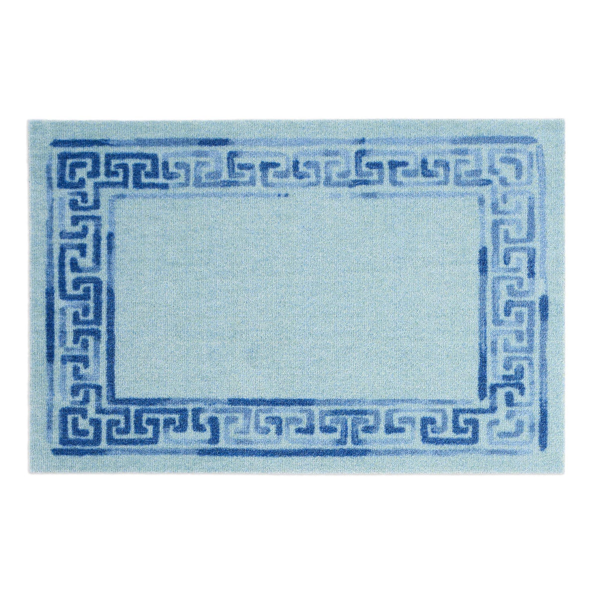 Dip & Drip Nylon Printed Bathroom Greek Key Border