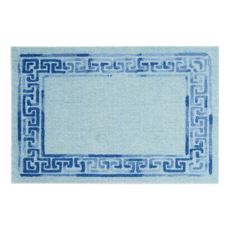 MadeNorth Nylon Printed Bathroom Greek Key Border