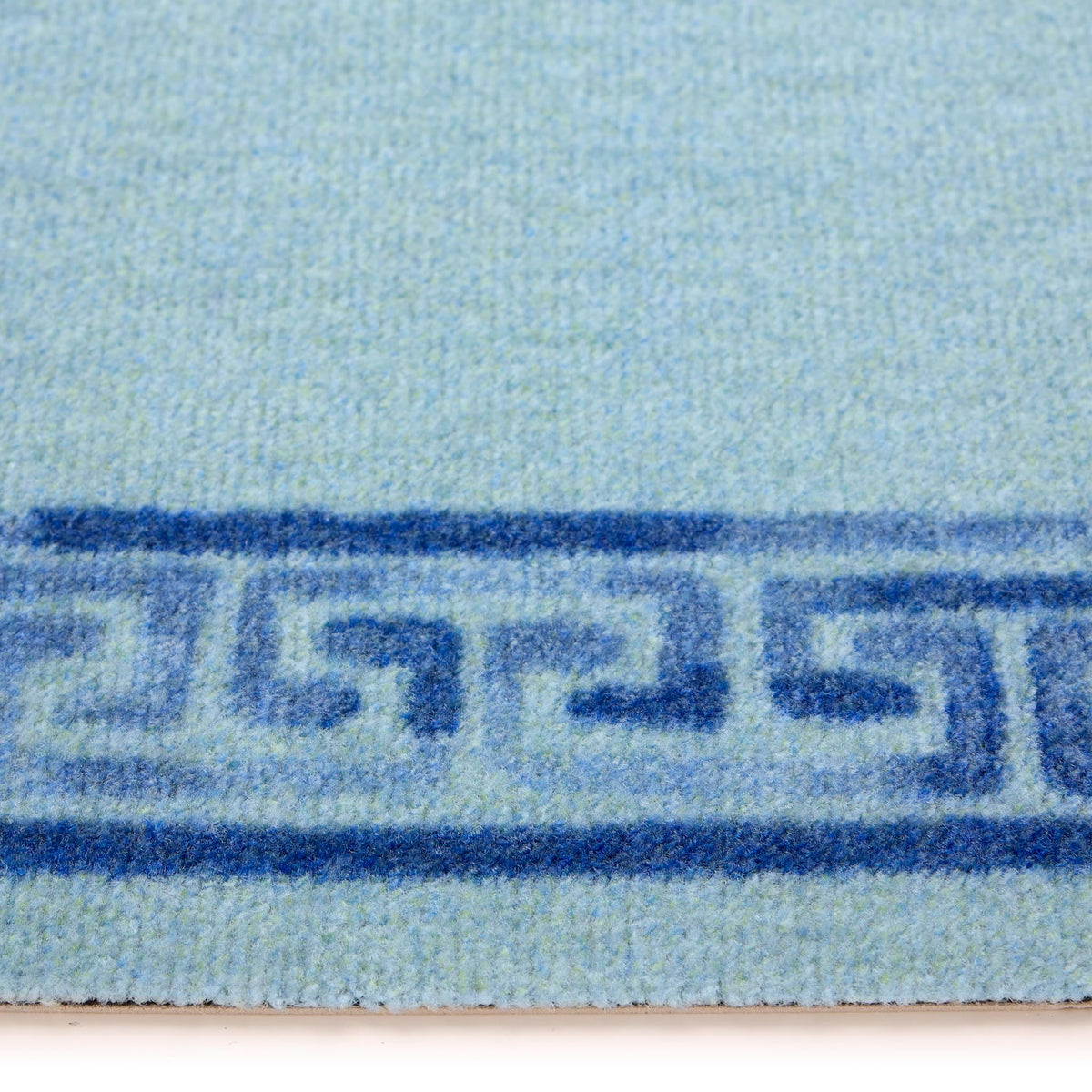 Dip & Drip Nylon Printed Bathroom Greek Key Border