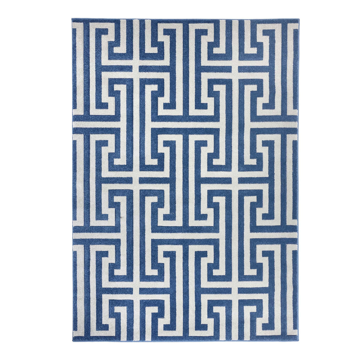 Origins Greek Key Navy/Grey
