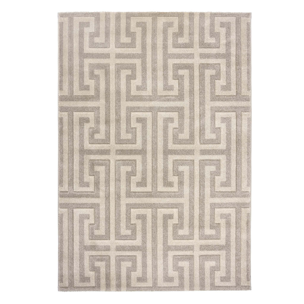 Origins Greek Key Taupe/Beige