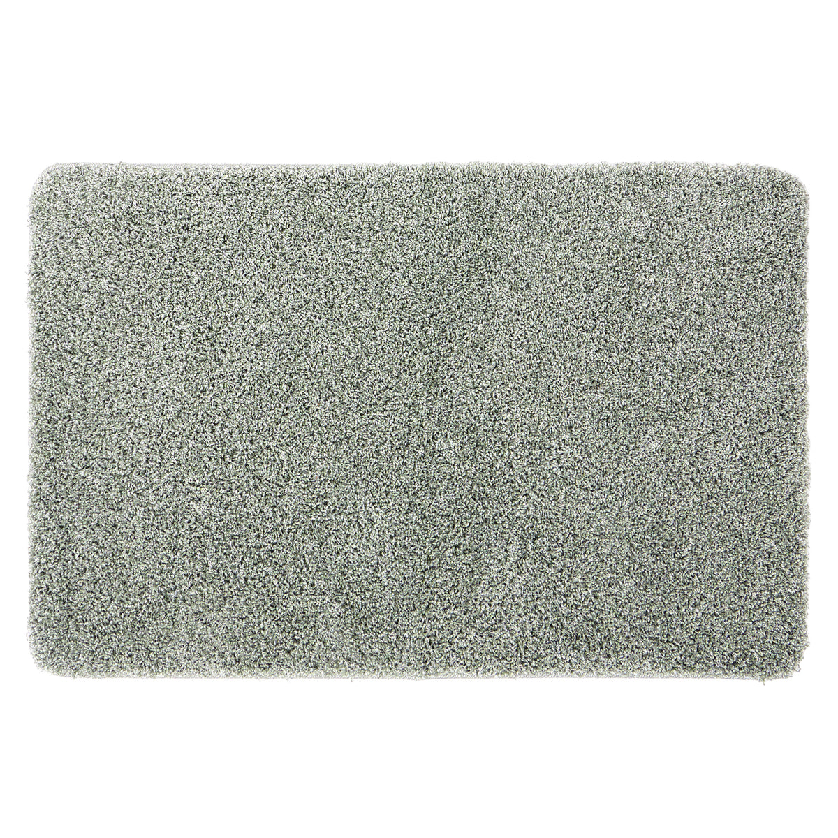 Howler and scratch shaggy green fleck rug with a green shaggy pile.