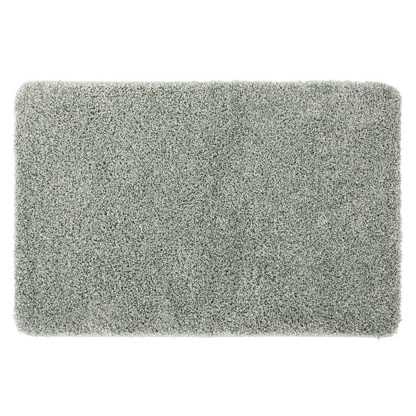 Howler and scratch shaggy green fleck rug with a green shaggy pile.
