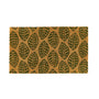 My Mat Printed Coir Green Leaves Doormat